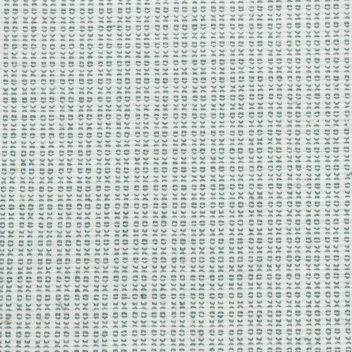 Dorchester 1 Aqua by Stout Designer Fabric COMFORTABLE LIVING BAHAMA/CARIBBEAN 58%COT 42%POL USA Horizontal: 0.375 and Vertical: 0.250 54 in - Swanky Fabrics -