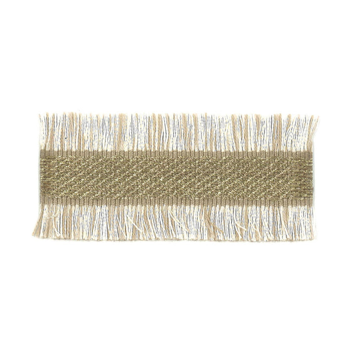 Doreen 2 Sandune by Stout Designer Trim New World Trim Volume Ii 83% Spun Viscose 12% Polyester 5% Metallic CHINA Horizontal: 0 and Vertical: 0 1.5 in - Swanky Fabrics -
