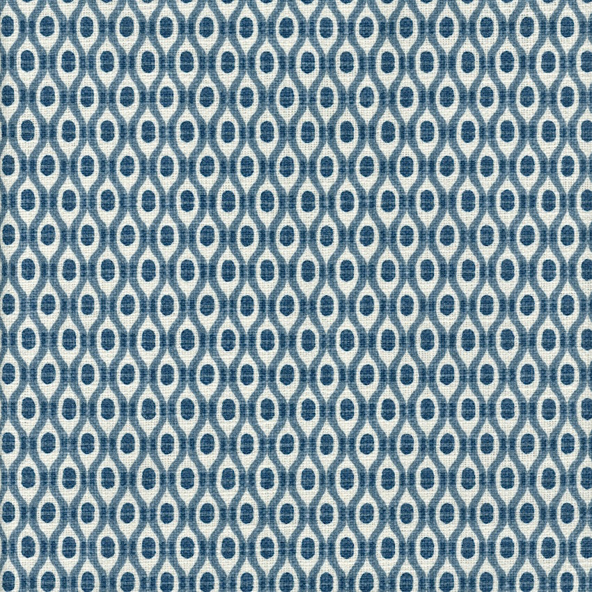 Dottie Blue by Magnolia Designer Fabric - 100% Cotton Pakistan 50000 Horizontal: 1.13 and Vertical: 1 54" - Swanky Fabrics -