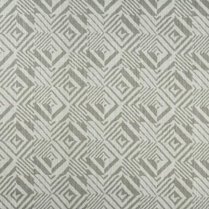 Doyen Pewter by Kravet Couture Designer Fabric SUE FIRESTONE MALIBU LINEN - 100% Belgium HEAVY Horizontal: 6.5 and Vertical: 6.5 58 - Swanky Fabrics -