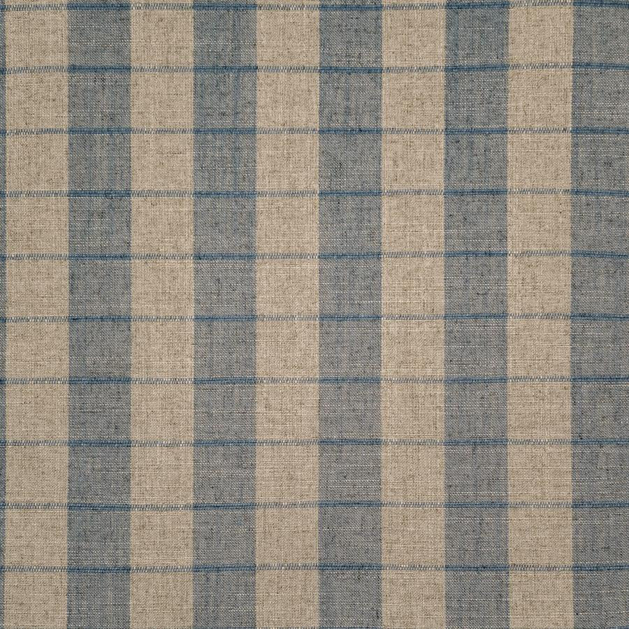 Dorchester # 135 Lake by Maxwell Designer Fabric Color Theory-Vol. Ix Pacific 85% POLYESTER
15% LINEN INDIA V-2" H-2" 54" - Swanky Fabrics -