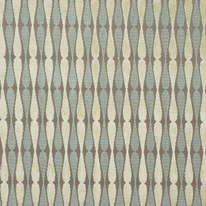 Groundworks Fabric Dragonfly Taupe/Aqua
