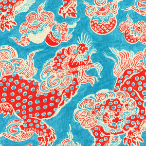 JF Fabric Dragons 64J6931