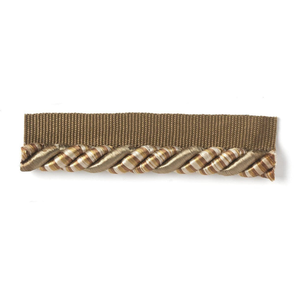 Drawbridge 1 Driftwood by Stout Designer Trim MYSTIQUE TRIM 49%COT 45%SVI 6%POL CHINA Horizontal: 0 and Vertical: 0 0.38 in - Swanky Fabrics -