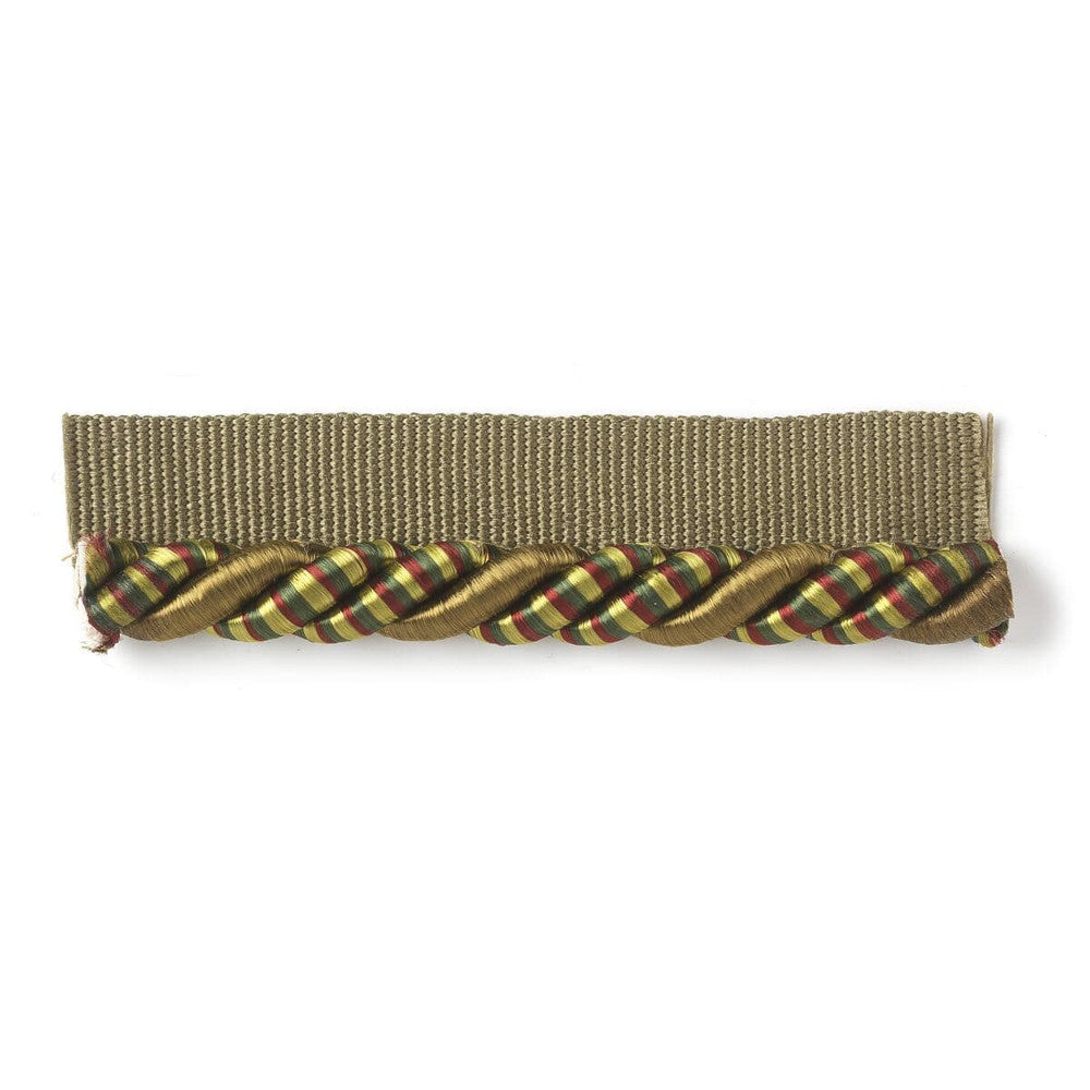 Drawbridge 6 Bayleaf by Stout Designer Trim MYSTIQUE TRIM 49%COT 45%SVI 6%POL CHINA Horizontal: 0 and Vertical: 0 0.38 in - Swanky Fabrics -