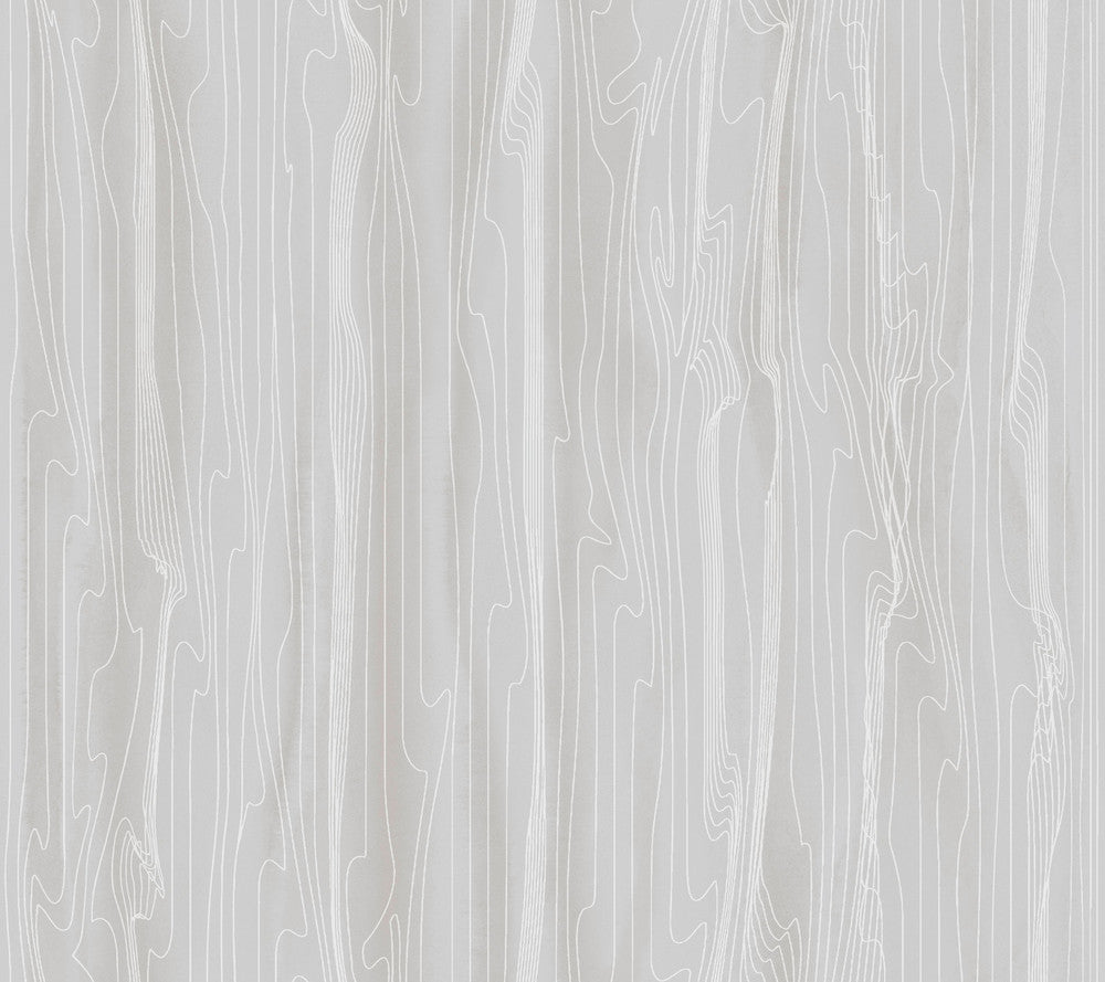 Fantasy Faux Bois Grey & White Wallpaper by Candice Olson Designer Candice Olson After 8 Covers about 60.8 square feet 27-in by 27-ft long roll Unpasted 24 - Swanky Fabrics -