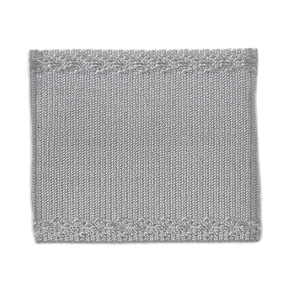 Dubree 42 Pewter by Stout Designer Trim PERFECT ACCENT TRIM 99%SVI 1%POL CHINA Horizontal: 0 and Vertical: 0 2.5 in - Swanky Fabrics -