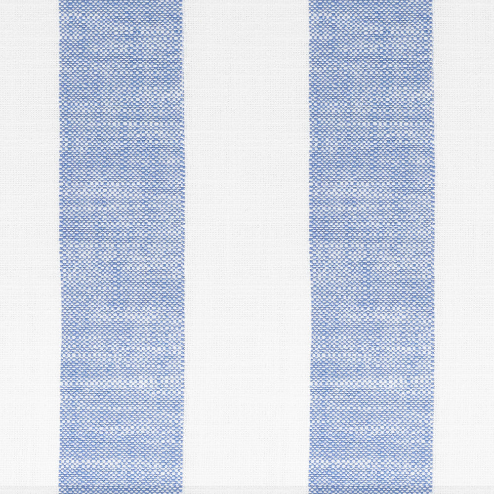 Ducray 1 Blue/White by Stout Designer Fabric HARBOR VIEW VICTORIA LARSON SHOWROOM 100%POL USA Horizontal: 0.000 and Vertical: 2.500 57 in - Swanky Fabrics -