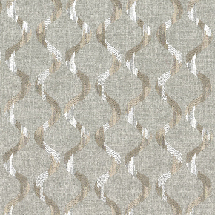 Duffy 2 Smoke by Stout Fabric Stout Fabric Duffy 2 SmokeFabric COLOR MY WINDOW PEWTER/TAUPE 100%POL %PEMB INDIA </p><p>Repeat: H: 5.250, V: 9.500 53 in - Fabric Carolina -