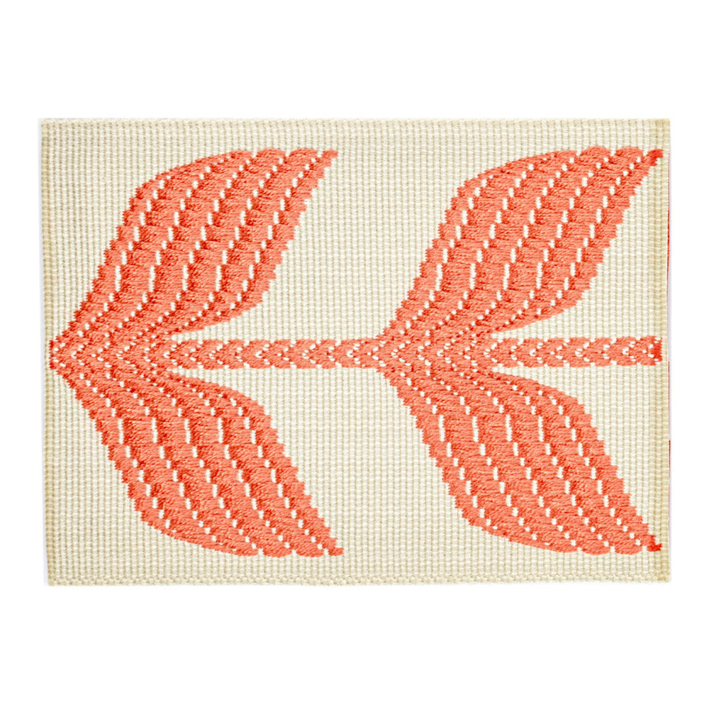 Dunbar 2 Tigerlily by Stout Trim Stout Trim Dunbar 2 TigerlilyTrim VISIONS OF COLOR TRIM TURKEY </p><p>Repeat: H: 2.125, V: 0.000 3 in - Fabric Carolina -