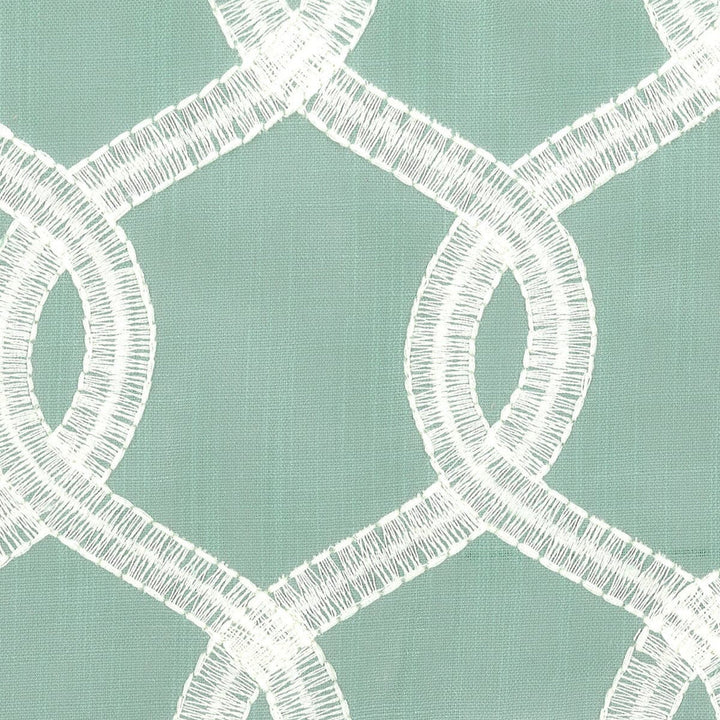 Dunway 1 Opal by Stout Designer Fabric COMFORTABLE LIVING SEAMIST/AQUA 100%POL CHINA </p><p>Repeat: 7.375 57 in - Swanky Fabrics -