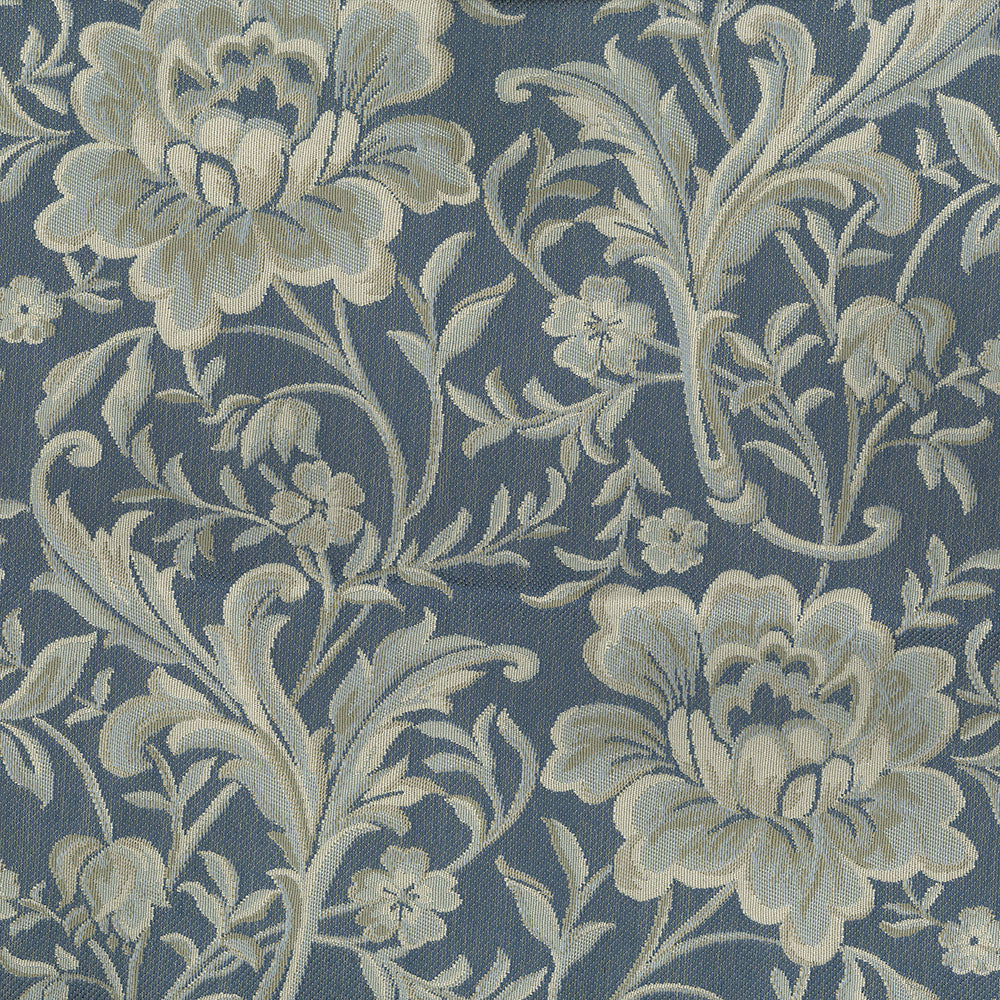 Regime 305 Lapis by ABBEYSHEA Designer Fabric N/A 100% Polyurethane (PU) Korea 100,000 Double Rubs </p><p>Repeat: Horizontal: 3.5" (8.8 cm) Across the Roll and Vertical: 1.0" (2.5 cm) Up the Roll 54" (137 cm) - Swanky Fabrics -