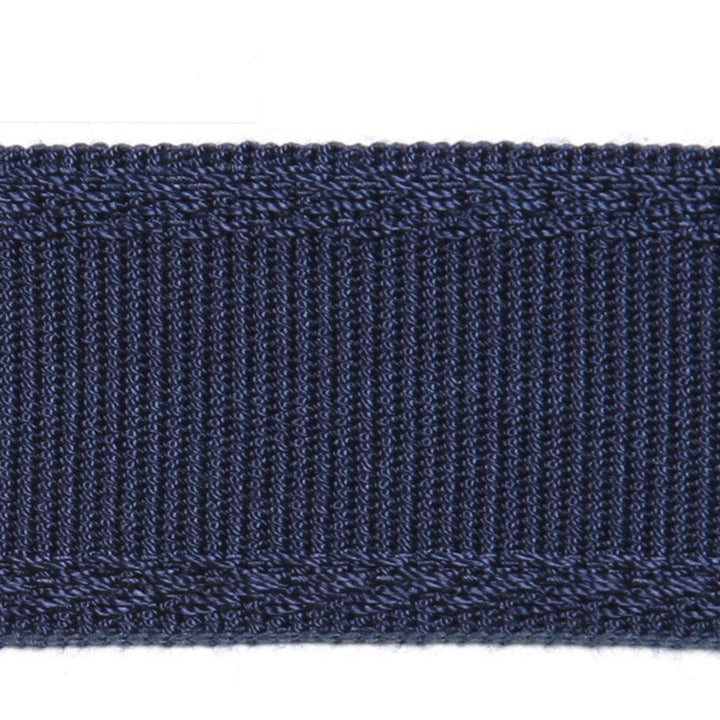 Dainty Navy by Europatex Designer Fabric Dainty & Majestic 100% Polyester 1.50 inches - Swanky Fabrics -