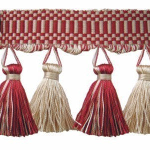 Europatex Fabric Daisy Tuscan Coral