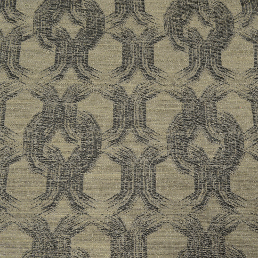 Dalliance C Steel by Europatex Designer Fabric Dalliance 60% Polyester, 40% cotton China Horizontal: 6.7" and Vertical: 12" 54" - Swanky Fabrics -