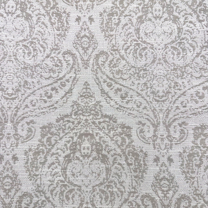 Dalliance A Silver by Europatex Designer Fabric Dalliance 60% Polyester, 40% Cotton 6.67" H, 12" V 54.00 inches - Swanky Fabrics -