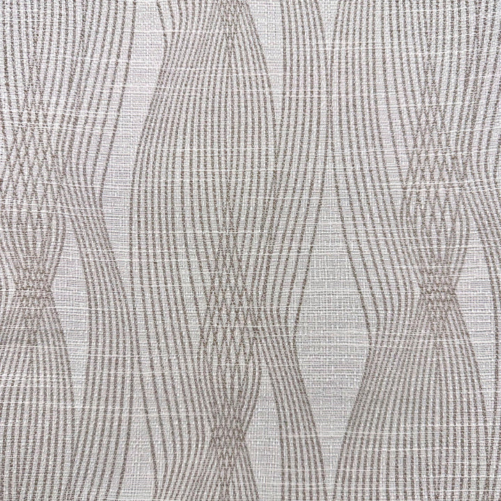 Dalliance B Taupe by Europatex Designer Fabric Dalliance 60% Polyester, 40% Cotton 6.67" H, 14" V 54.00 inches - Swanky Fabrics -