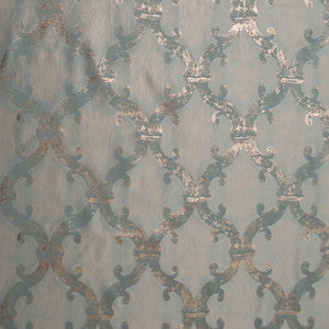 Europatex Fabric Dazzle Damask Teal