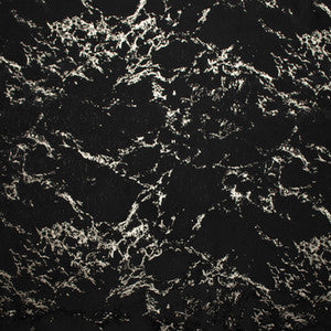 Europatex Fabric Dazzle Marble Black Gold