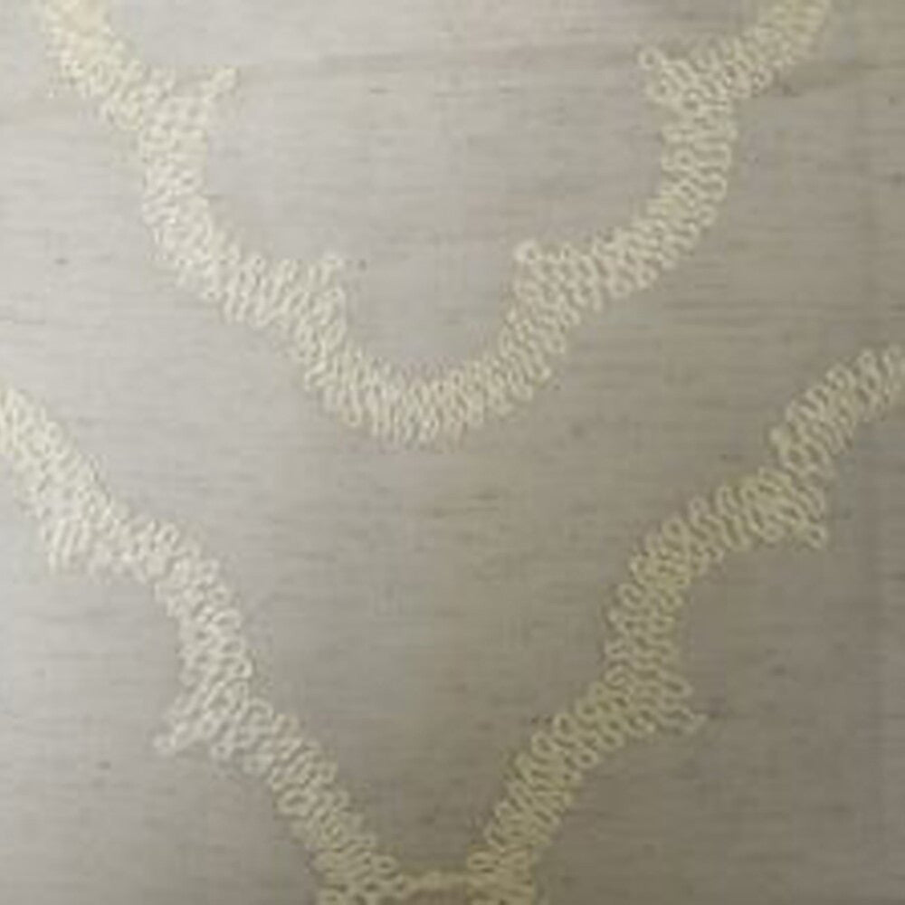 Denise A Col. 2 Snowflake by Europatex Designer Fabric Denise 100% Polyester V: 7.87" H: 15.75" 57.00 inches - Swanky Fabrics -