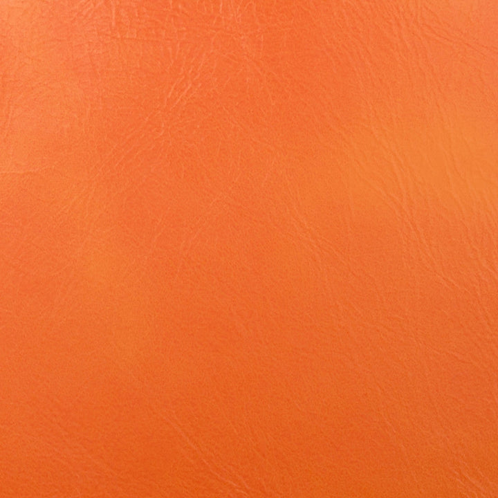 Derma Tangerine by Europatex Designer Fabric Derma Surface: 100% PVC (Phthalate Free) Backing: 100% Polyester 0.00" 54.00 inches - Swanky Fabrics -