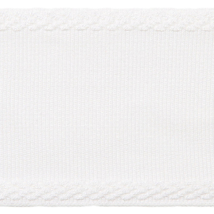 Libeco White by Europatex Designer Fabric Designers Choice 100% Fibranne 2.25 inches - Swanky Fabrics -