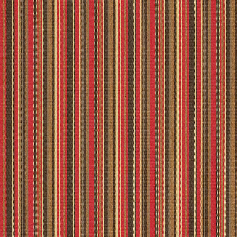 56059 Dorsett Cherry by Sunbrella Designer Fabric Cushion Furniture Drapery Fabrics > Sunbrella Stripes 100% Acrylic USA or Imported 3.375 in. 54" - Swanky Fabrics -