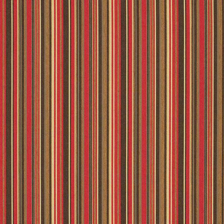 56059 Dorsett Cherry by Sunbrella Designer Fabric Cushion Furniture Drapery Fabrics > Sunbrella Stripes 100% Acrylic USA or Imported 3.375 in. 54" - Swanky Fabrics -