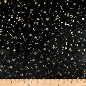 Europatex Fabric Embellished Dott Black