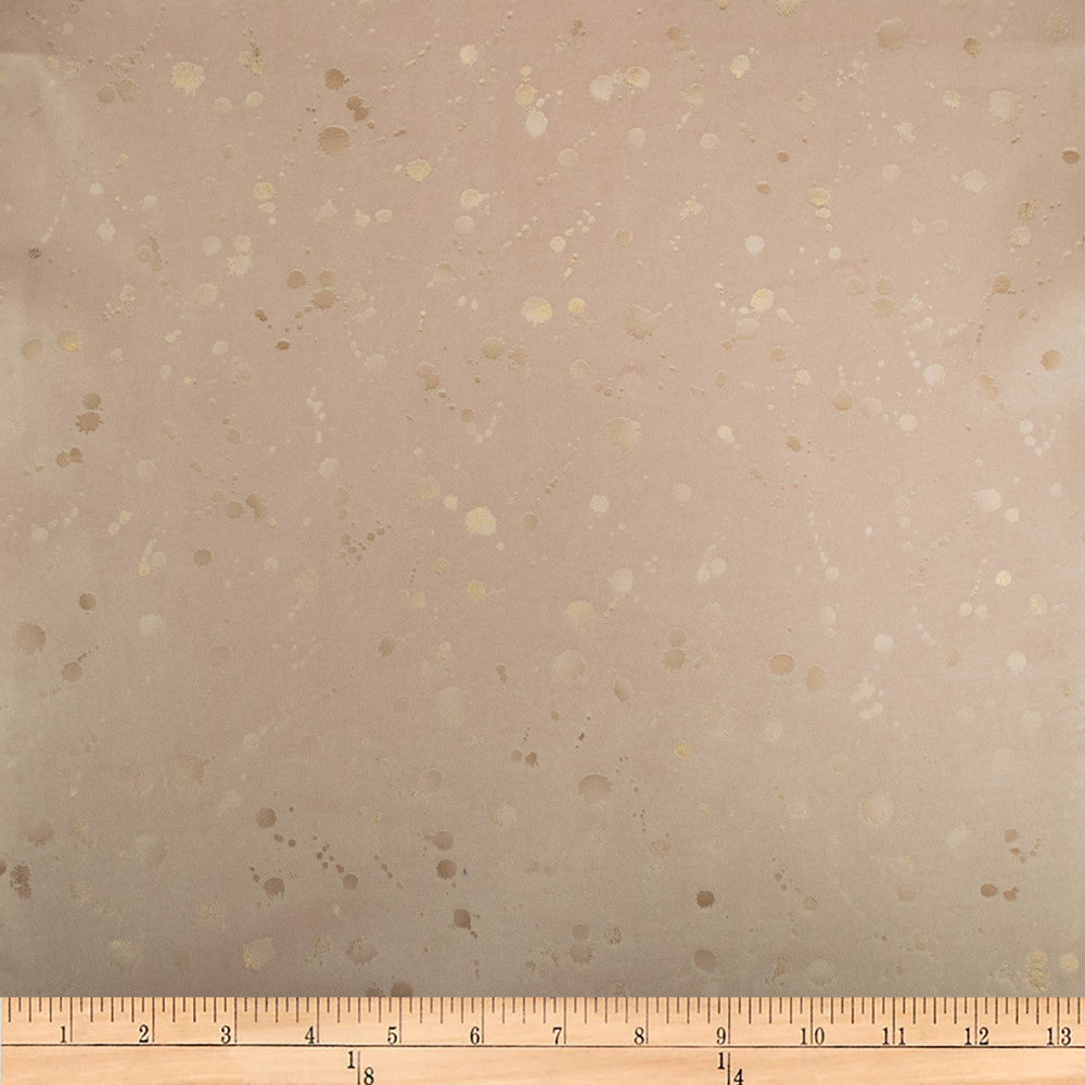 Embellished Dott Blush by Europatex Designer Fabric Embellished 100% Polyester 26.8" H, 23" V 118.00 inches - Swanky Fabrics -