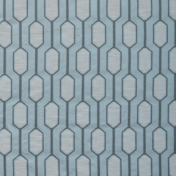Calistoga E Light Blue by Europatex Designer Fabric Calistoga 17% Viscos, 83% Polyester China Horizontal: 5" and Vertical: 9" 55" - Swanky Fabrics -