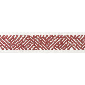 Thibaut Fabric Cobble Hill Tape Cranberry E12016