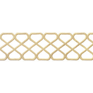 Thibaut Fabric Ripley Applique Sunshine E12032