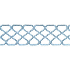 Thibaut Fabric Ripley Applique Sky E12033