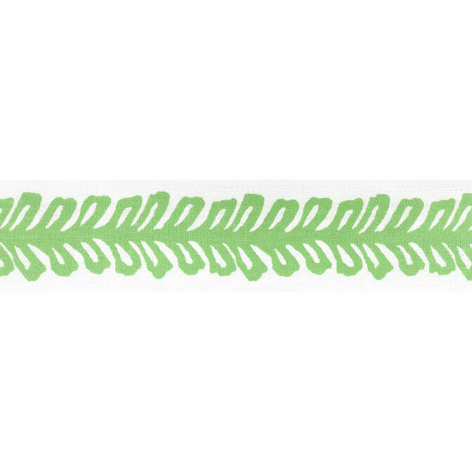 Lenox Tape Spring E12035 by Thibaut Fabric Thibaut Fabric Lenox Tape Spring E12035Fabric Tapes & Trims Volume 1 100% Linen INDIA </p><p>Repeat: V: 3.75 2 - Fabric Carolina -