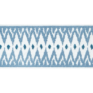 Thibaut Fabric Delmont Tape Sky E12049