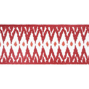 Thibaut Fabric Delmont Tape Ruby E12053