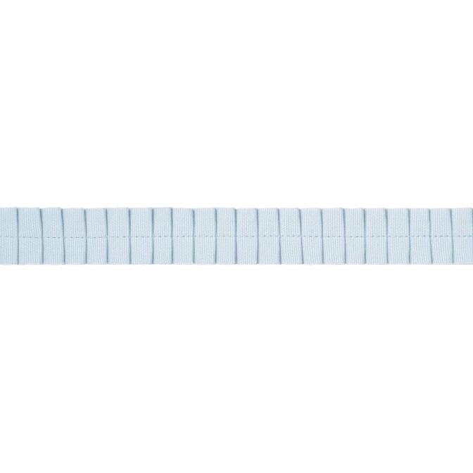 Pleated Tape Mist E12062 by Thibaut Fabric Thibaut Fabric Pleated Tape Mist E12062Fabric Tapes & Trims Volume 1 100% Cotton INDIA </p><p>Repeat: V: 0.37 0.87 - Fabric Carolina -