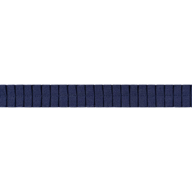 Pleated Tape Navy E12064 by Thibaut Fabric Thibaut Fabric Pleated Tape Navy E12064Fabric Tapes & Trims Volume 1 100% Cotton INDIA </p><p>Repeat: V: 0.37 0.87 - Fabric Carolina -