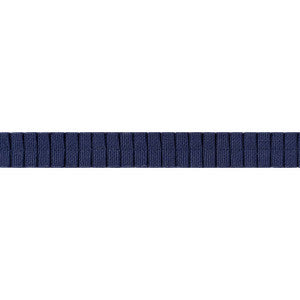 Thibaut Fabric Pleated Tape Navy E12064