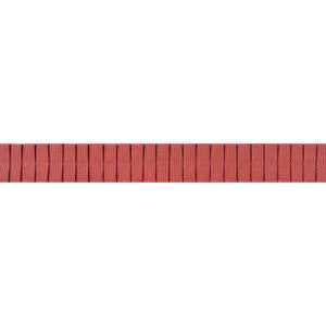 Thibaut Fabric Pleated Tape Coral E12066