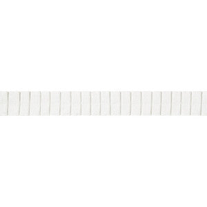 Thibaut Fabric Pleated Tape Snow White E12070