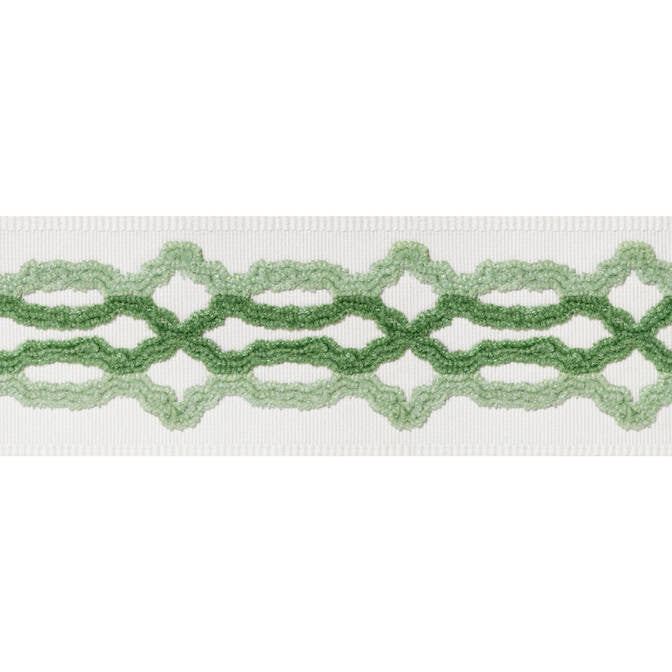 Hartney Tape Spring and Kelly E12086 by Thibaut Fabric Thibaut Fabric Hartney Tape Spring and Kelly E12086Fabric Tapes & Trims Volume 2 63% Cotton, 37% Viscose INDIA </p><p>Repeat: V: 2.75 2.875 - Fabric Carolina -