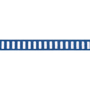 Thibaut Fabric Dash Tape White on Bermuda E12132