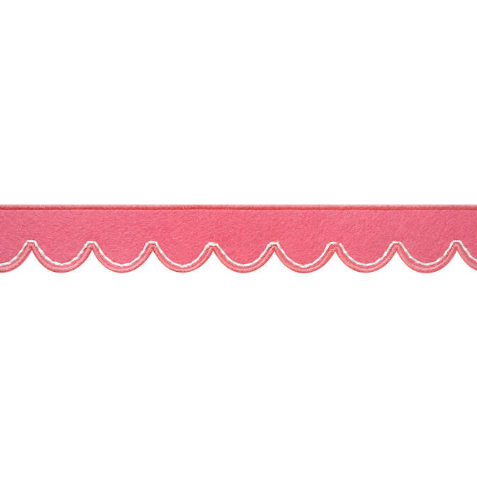 Pippa Tape Peony E12142 by Thibaut Fabric Thibaut Fabric Pippa Tape Peony E12142Fabric Tapes & Trims Volume 2 97% Polyester, 3% Viscose INDIA </p><p>Repeat: V: 1.06 1.25 - Fabric Carolina -