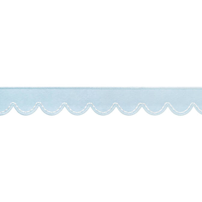 Pippa Tape Mist E12144 by Thibaut Fabric Thibaut Fabric Pippa Tape Mist E12144Fabric Tapes & Trims Volume 2 97% Polyester, 3% Viscose INDIA </p><p>Repeat: V: 1.06 1.25 - Fabric Carolina -