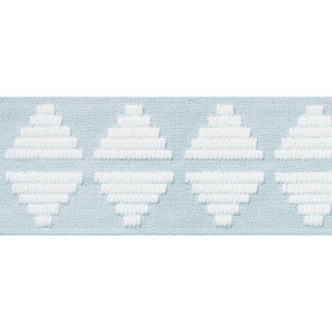 Thibaut Fabric King'S Point Tape Mist E12181