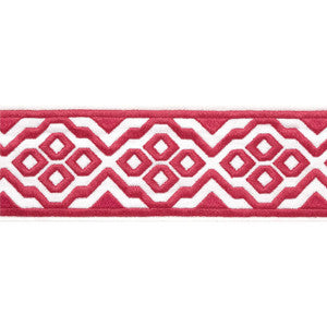 Thibaut Fabric Belinda Tape Peony E12187