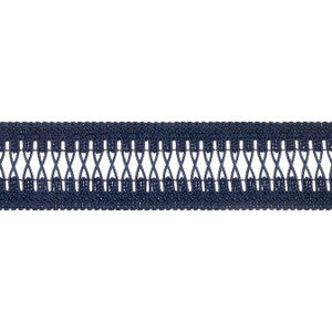 Thibaut Fabric Cecily Tape Navy E12206