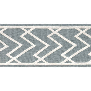 Thibaut Fabric Summit Applique Tape Slate E12214